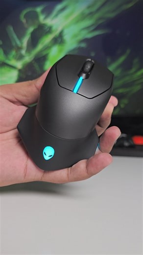 Karan salunke on Instagram: "Alienware AW610M wireless mouse — stay tuned for the in-depth review.⚡️ #UnboxingVibes #Alienware #gaming #gamingmouse"