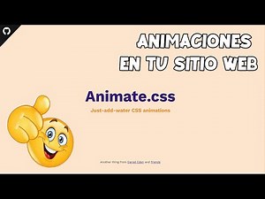 Añade Animaciones a tu Sitio Web con Animate.CSS 🚀😎