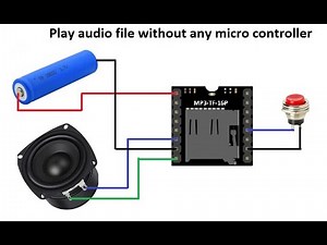 MP3 TF Module Playing Audio Without Any Micro controller | DF player mini play audio