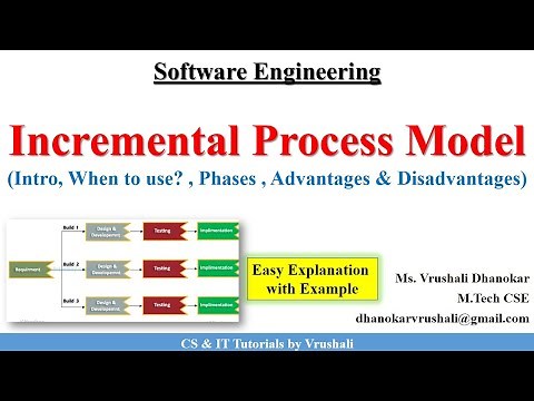 SE 6 : Incremental Process Model | Complete Explanation with Example ‪@csittutorialsbyvrushali‬