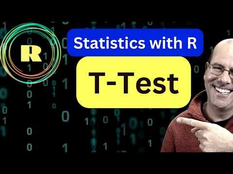 Statistics with R programming. The t-test and paired t-test