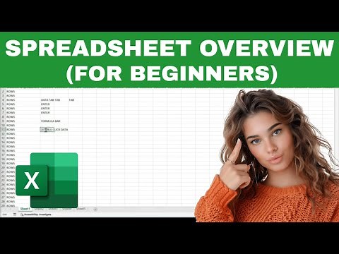 How to Make a Simple Spreadsheet in Excel (Overview For Beginners)