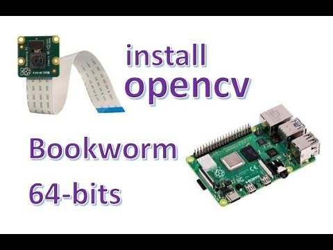 Raspberry BookWorm - install opencv | install opencv on Raspberry pi 4 (2024)