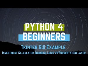 Python GUI Calculator Example using Tkinter