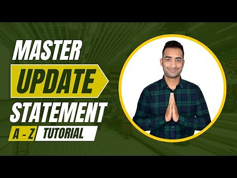 Master SQL UPDATE Statement | SQL UPDATE A-Z Tutorial | SQL Update with JOIN