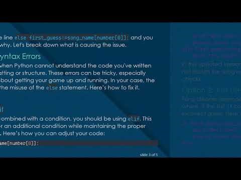 How to Fix Syntax Errors in Your Python Game: A Simple Guide to Eliminate Frustration