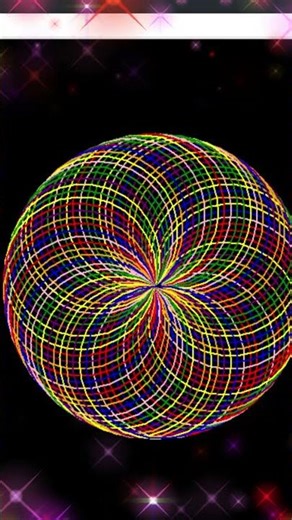 Circular Spiral Animation using Python Turtle #coding #trending #design #projects #python