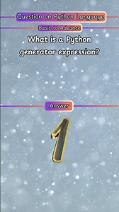 Python Tutorial Shorts | Learn Python from Basic to Advanced