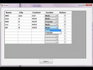 Add Checkbox To DataGridView