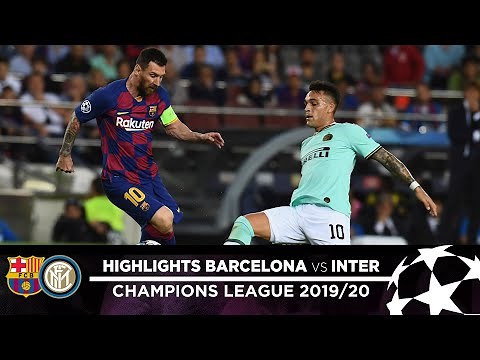 BARCELONA 2-1 INTER | HIGHLIGHTS | Matchday 02 - UEFA Champions League 2019/20