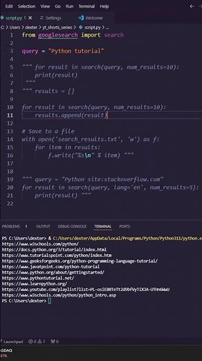 Python in 60 seconds: Automate Google Search with Python!