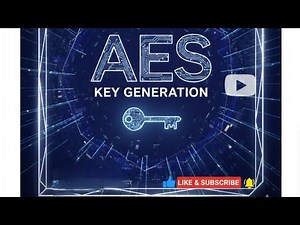 AES Key Generation Explained Step by Step | AES-128 Key Expansion | Cryptography