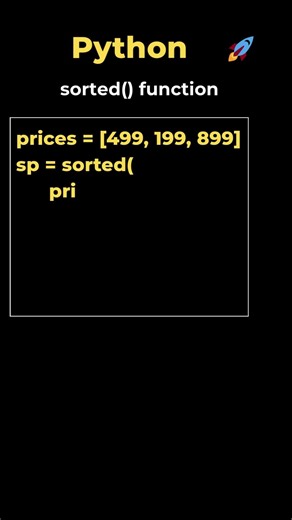 9. Sorting Numbers Descending in Python #coding #programming