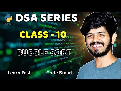 Python Bubble Sort Step by Step | Data Structures & Algorithms Tutorial