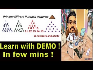 How to frame number pyramid in java ? | Java programming tutorial for beginners !