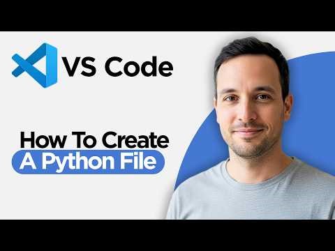 How to Create a Python File in Visual Studio Code | Create Python File In VS Code (2026 Full Guide)