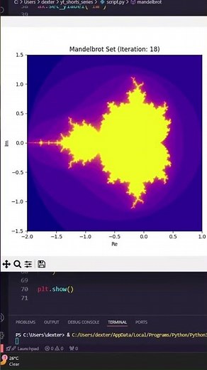 Python in 60 seconds: Generate Animated Fractals with Python