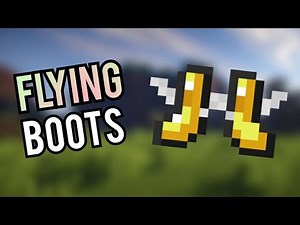 How to get Flying Boots in Minecraft (Command Block Tutorial) 2024
