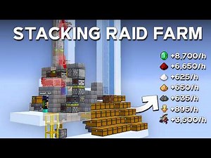 Minecraft Best Stacking Raid Farm 26.1 | Insane Loot & XP