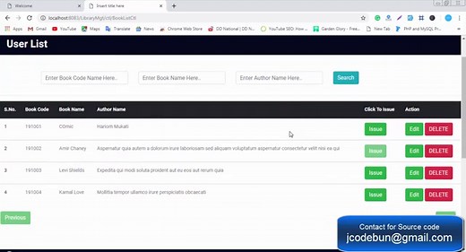 Library management system project in java with source code – Codebun