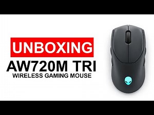 ALIENWARE TRI-MODE WIRELESS GAMING MOUSE - AW720M