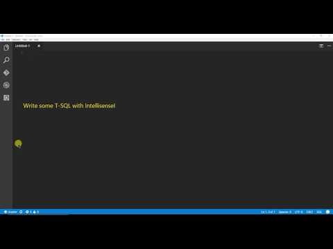 Using SQL with VS Code
