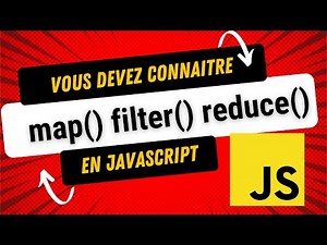 Découvre map, filter et reduce en javascript