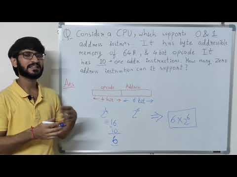 Lecture 3.2 : Opcode expansion techniques