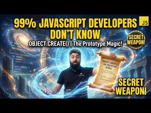 99% JavaScript Developers Don't Know Object.create()
