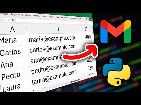 🤖 Correos automatizados desde una tabla 📄 Utilizando Python y Gmail