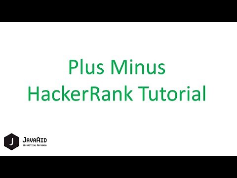 How To Solve Plus Minus HackerRank Problem in Java