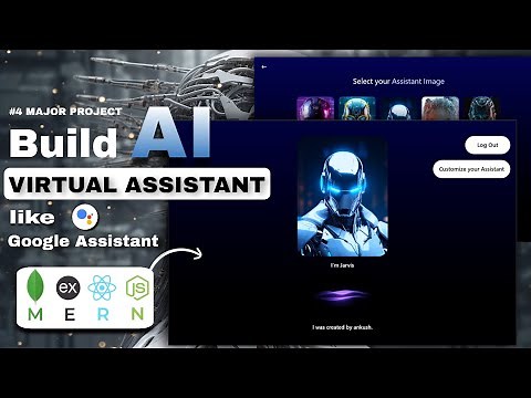 Build your own AI Virtual Assistant With MERN STACK 🔥 | #4 Major Project