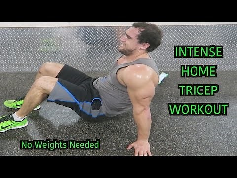 Intense 5 Minute At Home Tricep Workout