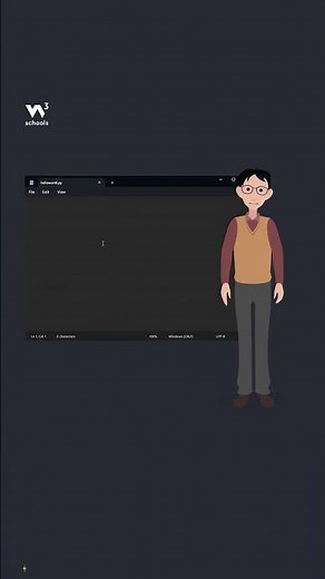 Python Get Started - Part 2 - First Program - #w3schools #python #programming