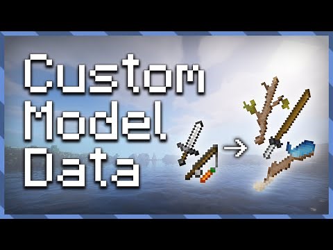 【CustomModelData】カスタムテクスチャを無限に追加しよう！