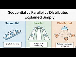 Sequential vs Parallel vs Distributed Computing Explained Simply