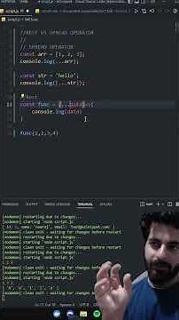 difference between rest and spread operator in javascript