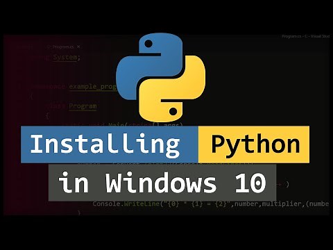 How to Install Python on Windows 10