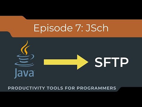 Download and Upload Files from SFTP Servers from Java Applications using the JSch library
