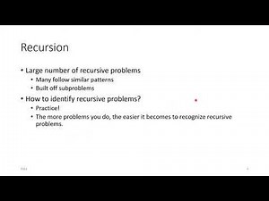 Prog. Lecture 2 - Recursion and Dynamic Programming