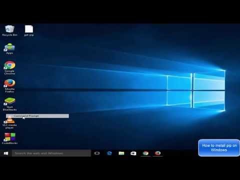 How to Install Python PIP on Windows 8 / Windows 10