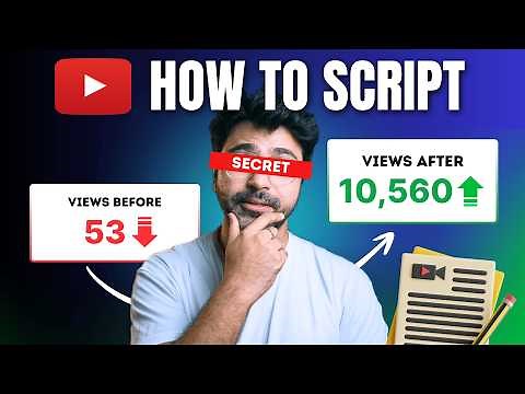 How to Write VIRAL Script for YouTube Videos (4 Easy Steps)