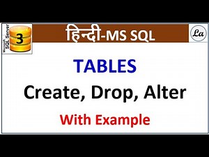 Creating Table in SQL Hindi