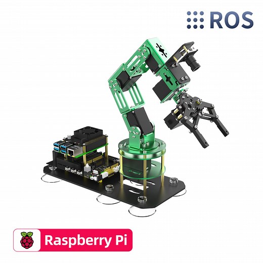 Yahboom DOFBOT AI Large Model Vision Robotic Arm with ROS2 Python programming for Raspberry Pi 5