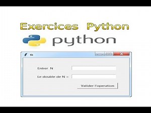Exercice Python, Application Graphique Avec Tkinter