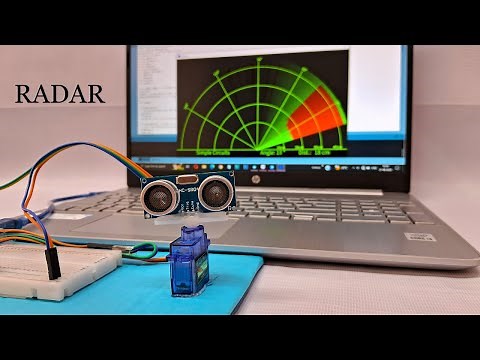 How to make radar at home | How to make radar with arduino | Arduino project