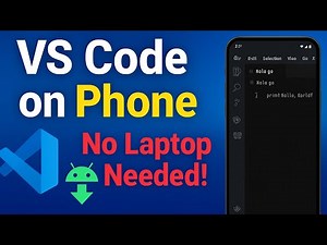 How to Install VS Code on Android Phone 📱 | Coding on Phone | No Laptop Needed (2025 Beginner Guide)
