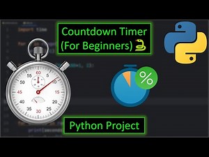 Python Countdown Timer Project (For Beginners)🐍