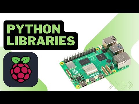 How to install Python libraries on Raspberry Pi ?