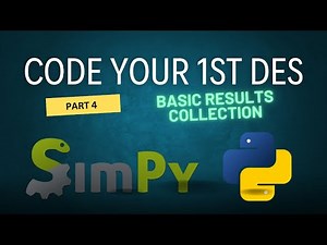 Simpy - results collection. | Build your first discrete-event simulation in python. Part 4.